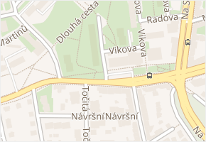 Panuškova v obci Praha - mapa ulice