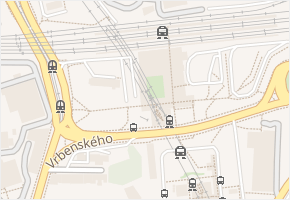 Partyzánská v obci Praha - mapa ulice