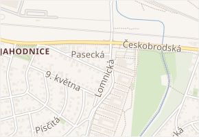 Pasecká v obci Praha - mapa ulice