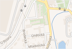 Pavlovská v obci Praha - mapa ulice