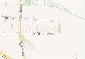Pěnkaví v obci Praha - mapa ulice