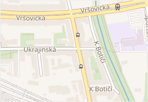 Petrohradská v obci Praha - mapa ulice