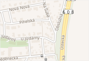 Pihelská v obci Praha - mapa ulice