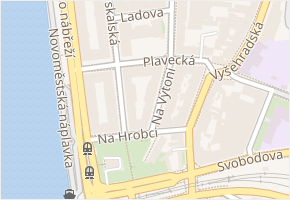 Plavecká v obci Praha - mapa ulice