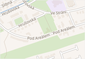 Pod areálem v obci Praha - mapa ulice