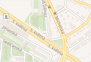 Pod dálnicí v obci Praha - mapa ulice