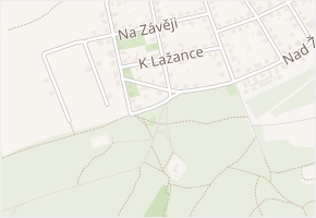 Pod hájovnou v obci Praha - mapa ulice