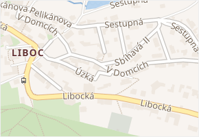 Pod Hvězdou v obci Praha - mapa ulice