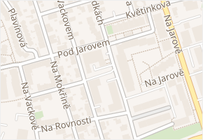 Pod Jarovem v obci Praha - mapa ulice