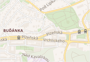 Pod Klikovkou v obci Praha - mapa ulice