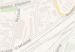 Pod soutratím v obci Praha - mapa ulice
