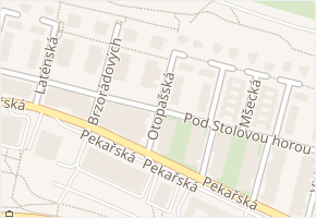 Pod stolovou horou v obci Praha - mapa ulice