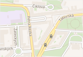 Pod Terebkou v obci Praha - mapa ulice