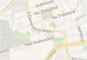 Pod Viktorkou v obci Praha - mapa ulice