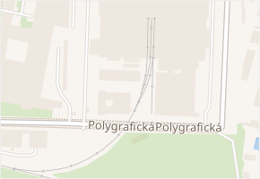 Polygrafická v obci Praha - mapa ulice