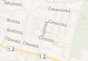 Poříčská v obci Praha - mapa ulice