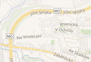 Pöslova v obci Praha - mapa ulice