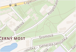 Pospíchalova v obci Praha - mapa ulice