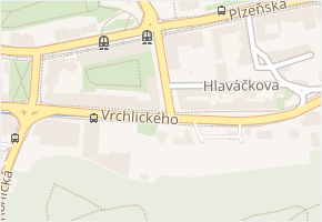 Prachnerova v obci Praha - mapa ulice