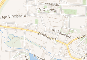 Před Skalkami II v obci Praha - mapa ulice