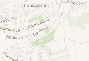 Prefátova v obci Praha - mapa ulice