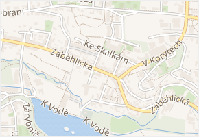 Přespolní v obci Praha - mapa ulice