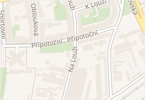 Přípotoční v obci Praha - mapa ulice