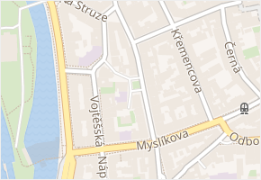 Pštrossova v obci Praha - mapa ulice