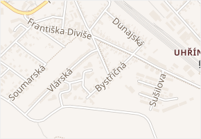 Pstružná v obci Praha - mapa ulice