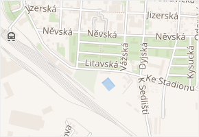 Radbuzská v obci Praha - mapa ulice