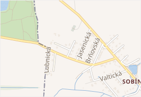 Radějovská v obci Praha - mapa ulice