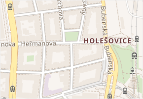 Řezáčovo náměstí v obci Praha - mapa ulice