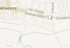 Richtrova v obci Praha - mapa ulice