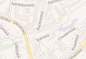 Rochovská v obci Praha - mapa ulice