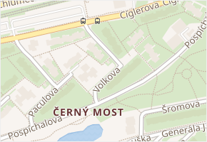 Ronešova v obci Praha - mapa ulice