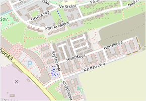Rothmayerova v obci Praha - mapa ulice