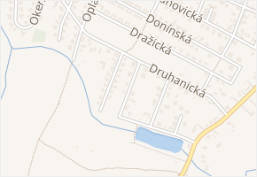 Rozhovická v obci Praha - mapa ulice