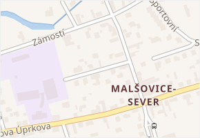 Růženy Jesenské v obci Praha - mapa ulice