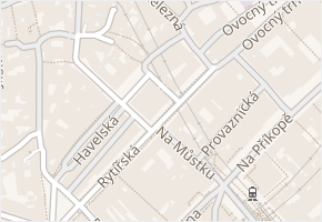 Rytířská v obci Praha - mapa ulice