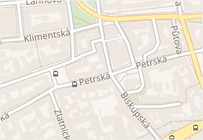Samcova v obci Praha - mapa ulice