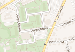 Samohelova v obci Praha - mapa ulice