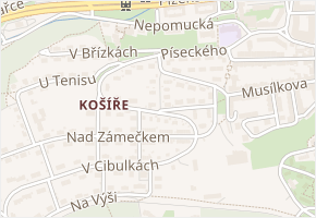 Schodová v obci Praha - mapa ulice