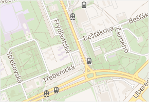 Sebuzínská v obci Praha - mapa ulice