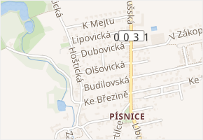 Sedlovická v obci Praha - mapa ulice