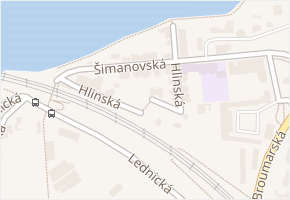 Šimanovská v obci Praha - mapa ulice