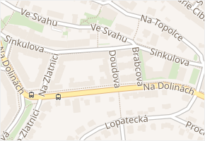 Sinkulova v obci Praha - mapa ulice