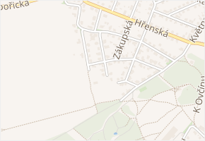 Skalnická v obci Praha - mapa ulice
