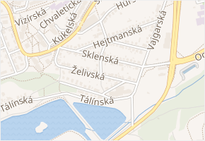 Sklenská v obci Praha - mapa ulice