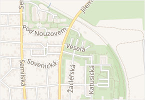 Slaná v obci Praha - mapa ulice