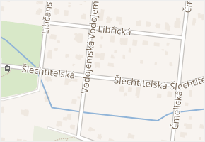 Šlechtitelská v obci Praha - mapa ulice